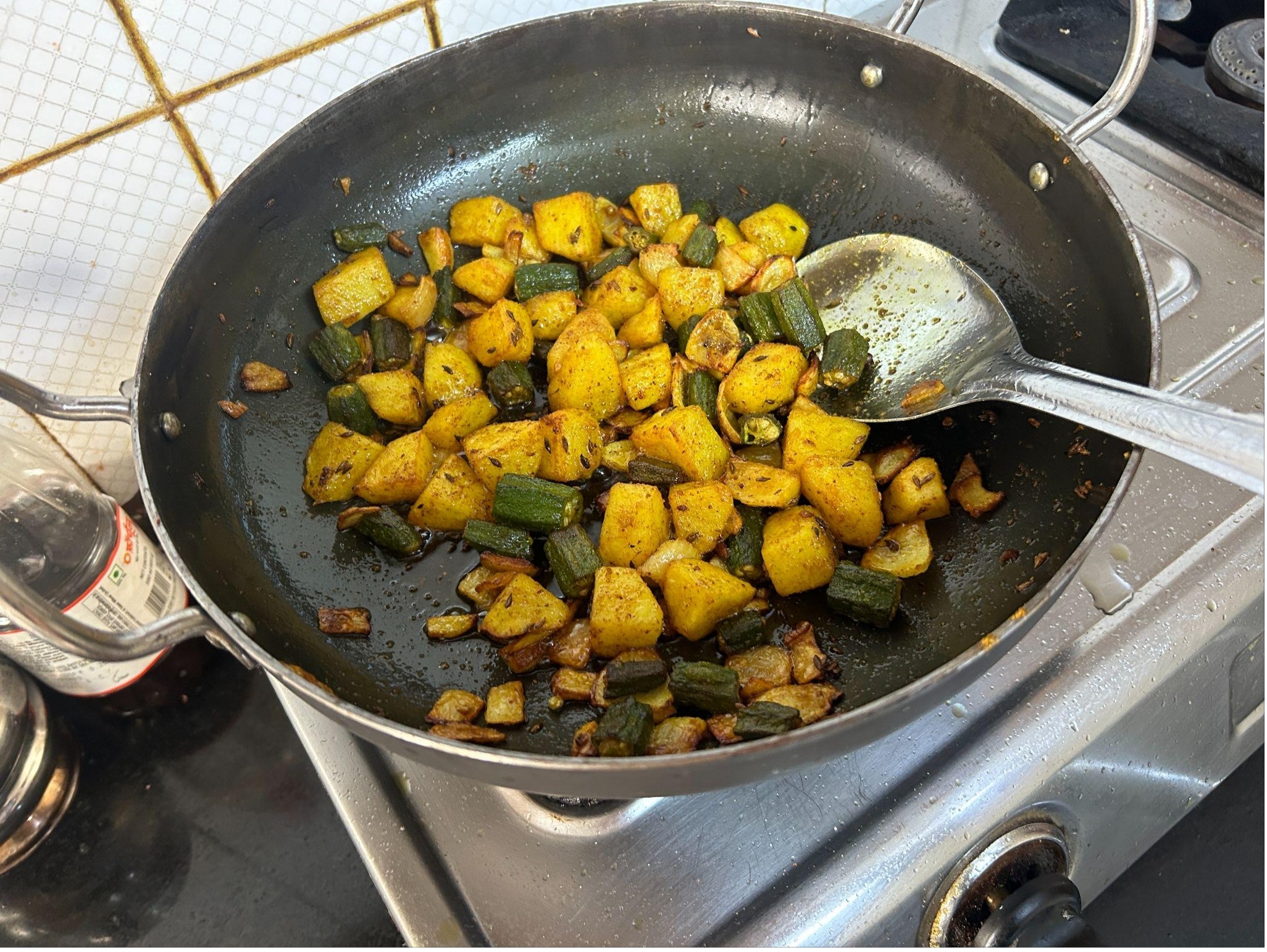 Bhindi Fryの完成形